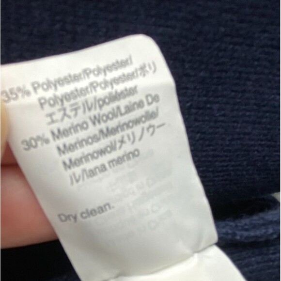 J.Crew 365 Blazer Womens Small Navy Blue Cropped single-button sweater-blazer - Picture 7 of 10